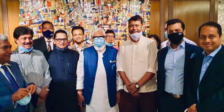 সালমান এফ রহমানের সঙ্গে এফবিসিসিআই পরিচালনা পর্ষদের সাক্ষাৎ