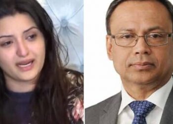 আমার  সিকিউরিটি কী আপনারা দিতে পারবেন ? সংবাদ সম্মেলনে :পরিমনি