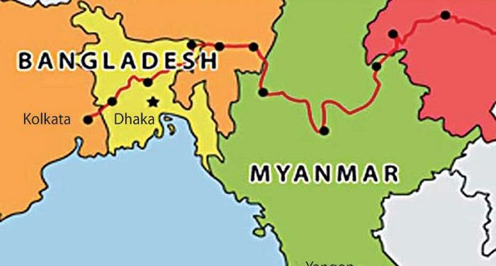 এশিয়ার অর্থনীতি দ্রুত এগিয়ে নিতে ভারত-মিয়ানমার-থাইল্যান্ড মহাসড়কে যোগ দিতে চিহ্নিত তিনটি রুট