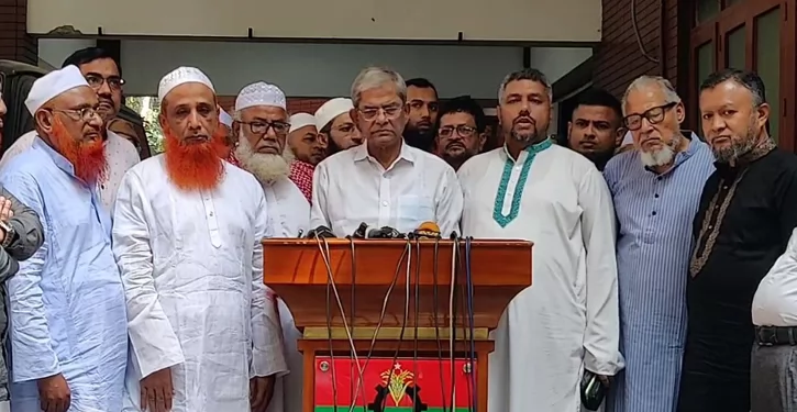 দুর্ভিক্ষ কেন হবে বুঝতে পারছি না: মির্জা ফখরুল