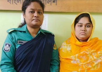 স্বামী হত্যার আসামি স্ত্রী লিজা গ্রেপ্তার