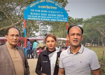 পৃথিবী থেকে বিদায় নেওয়া আগে ১০০ ব্রিজ বানাতে চান ব্যারিস্টার সুমন