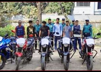চোখের পলকেই মোটরসাইকেল হাওয়া: মূলহোতা সহ আটক ৪