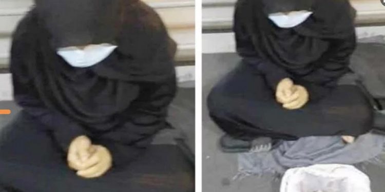 বোরকা পরে দুবাইতে ভিক্ষা করতে গিয়ে এক তরুণ আটক