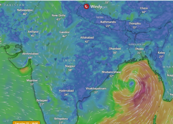 বৃদ্ধি পাচ্ছে ঘূর্ণিঝড় ‘রেমাল’ এর গতিবেগ
