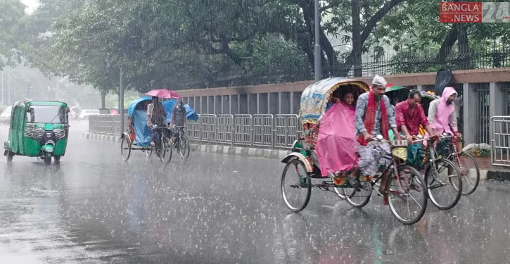 ভারী বৃষ্টি হতে পারে তিন বিভাগে