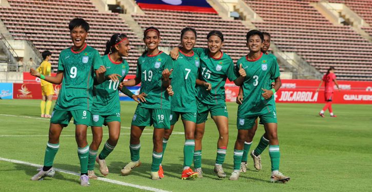 সমতায় বাংলাদেশ প্রথমার্ধে দ. কোরিয়ার সঙ্গে