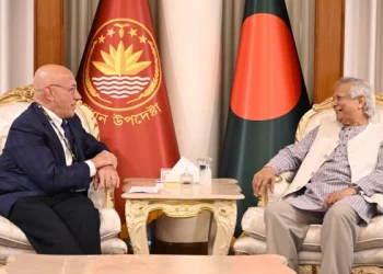 মিয়ানমার বিষয়ক বিশেষ দূতের সাক্ষাৎ প্রধান উপদেষ্টার সঙ্গে