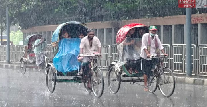 অতিভারী বৃষ্টি হতে পারে চার বিভাগে