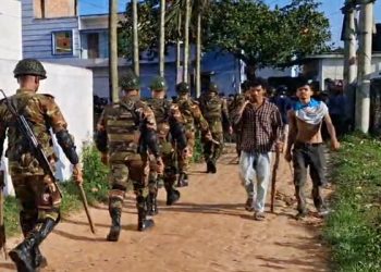 ১৪৪ ধারা চবিতে, চলছে যৌথ বাহিনীর অভিযান