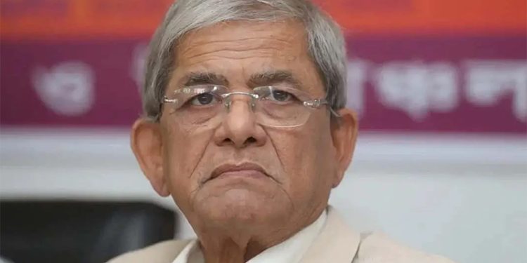 মির্জা ফখরুল অসুস্থ দেশে ফিরে, ভর্তি হাসপাতালে