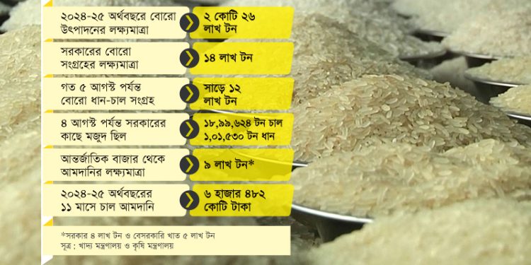 কতটা নির্ভরযোগ্য চাল উৎপাদনের তথ্য দেশে