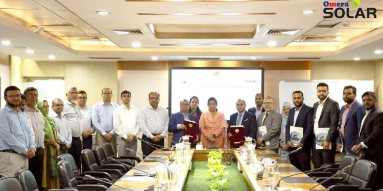পদ্মা সেতুর সার্ভিস এরিয়ায় রুফটপ সৌরবিদ্যুৎ প্রকল্প বাস্তবায়নে চুক্তি