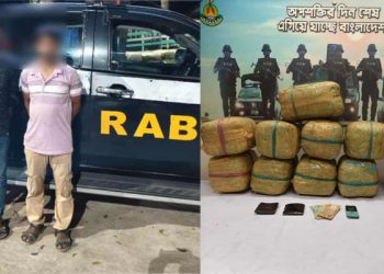 পটিয়ায় দুই মাদক ব্যবসায়ী গ্রেপ্তার ৪৪ কেজি গাঁজাসহ