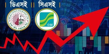 ১৩০০ কোটি টাকার লেনদেন সূচকের উর্ধ্বগতিতে