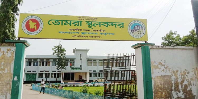 ভোমরা স্থলবন্দরে ৫ দিন আমদানি-রপ্তানি বন্ধ দুর্গাপূজা উপলক্ষে