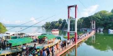 পুনরায় খুলল রাঙামাটির ঝুলন্ত সেতু