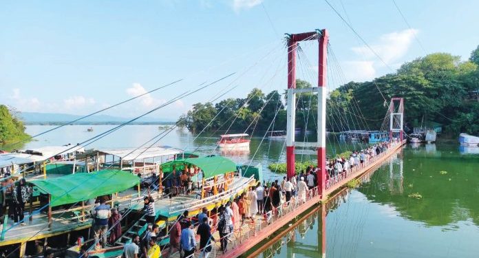 পুনরায় খুলল রাঙামাটির ঝুলন্ত সেতু