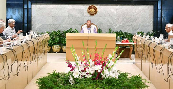 প্রধান উপদেষ্টার জরুরি বৈঠক ভূমিকম্প ঝুঁকি মোকাবিলায়