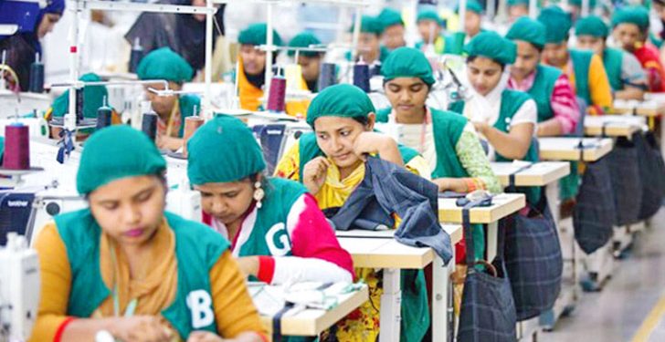 পোশাক রপ্তানিতে পতন টানা তিন মাস ধরে