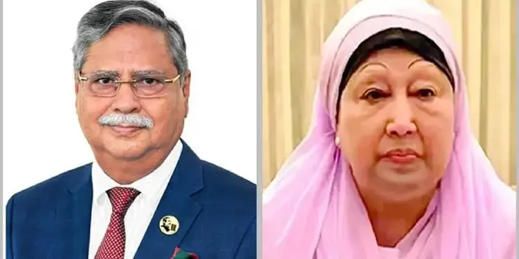 দেশবাসীর কাছে খালেদা জিয়ার সুস্থতার জন্য দোয়া চাইলেন রাষ্ট্রপতি