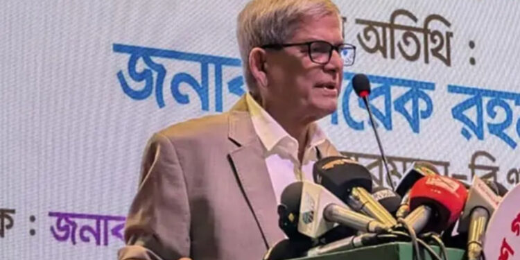 শিগগিরই আমাদের মাঝে আসছেন আমাদের নেতা: মির্জা ফখরুল