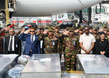 সুদানে নিহত ৬ বাংলাদেশি শান্তিরক্ষীর মরদেহ দেশে ফিরেছে