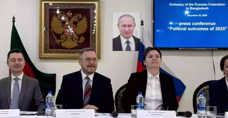 বাংলাদেশ–ভারত সম্পর্কের উত্তেজনা কমানো প্রয়োজন: রুশ রাষ্ট্রদূত
