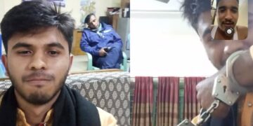 গ্রেফতার হওয়া ছাত্রলীগ নেতা থানায় ঘুমন্ত পুলিশের সঙ্গে সেলফি!