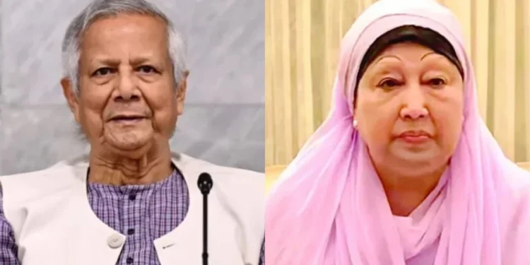 এভারকেয়ারে খালেদা জিয়াকে দেখতে গেলেন প্রধান উপদেষ্টা