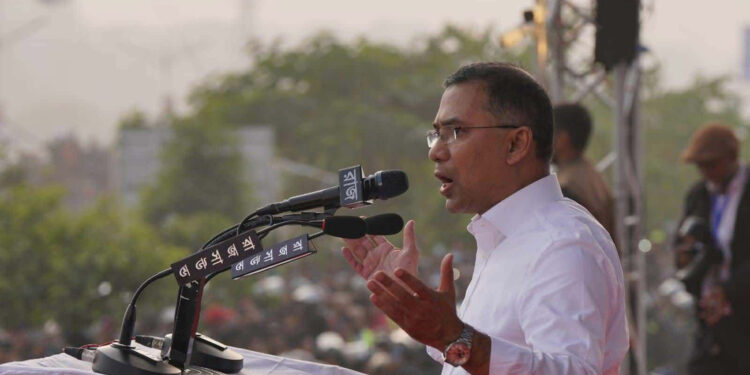 তারেক রহমান ১৬ মিনিটের ভাষণে যা বললেন