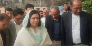 এভারকেয়ারে জুবাইদা রহমানের সঙ্গে পর্যালোচনা মেডিকেল বোর্ডের