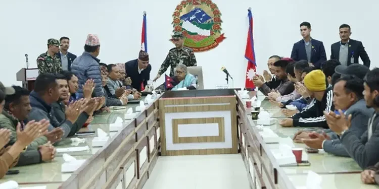 নেপালে জেন জি আন্দোলনের তিন মাসের মাথায় সংস্কার রূপরেখায় সই