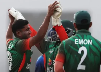 গ্রুপ চ্যাম্পিয়ন বাংলাদেশ শ্রীলঙ্কাকে হারিয়ে