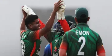 গ্রুপ চ্যাম্পিয়ন বাংলাদেশ শ্রীলঙ্কাকে হারিয়ে