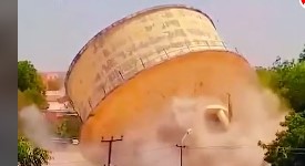 মোদির ২১ কোটি টাকার ট্যাংক ভেঙ্গে পড়ল ২১ মিনিটে