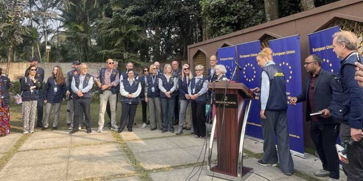 মাঠপর্যায়ে নির্বাচন পর্যবেক্ষণে নেমেছে ইইউ