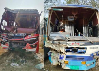 চট্টগ্রাম-কক্সবাজার মহাসড়কে দুই বাসের মুখোমুখি সংঘর্ষ