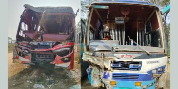 চট্টগ্রাম-কক্সবাজার মহাসড়কে দুই বাসের মুখোমুখি সংঘর্ষ