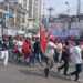 চট্টগ্রামে সমাবেশে আসছেন দলে দলে মিছিল নিয়ে বিএনপি নেতাকর্মীরা