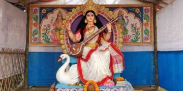 আগামীকাল শ্রী শ্রী সরস্বতী পূজা