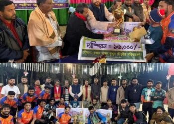 শহীদ মন্নান স্মৃতি শর্টপিছ ক্রিকেট টুর্নামেন্ট অনুষ্ঠিত