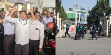 এনসিটি ইস্যূতে উত্তাল চট্টগ্রাম বন্দর, ২ দিনের শাটডাউন ঘোষণা