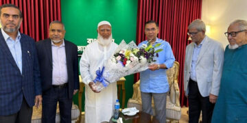 জামায়াত আমিরের বাসায় তারেক রহমান