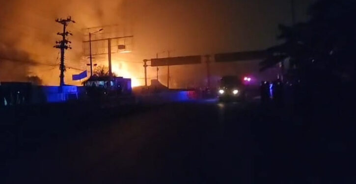 কক্সবাজারে সিএনজি ফিলিং স্টেশনে বিস্ফোরণ