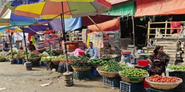 বাজারে কম ক্রেতা–বিক্রেতা, চড়া মুরগির দাম