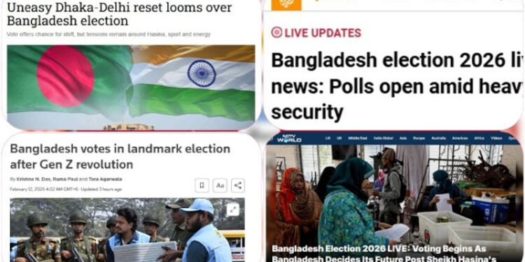 বিএনপির বড় জয়ে আন্তর্জাতিক গণমাধ্যমে আলোড়ন