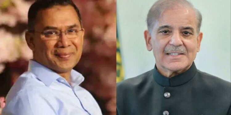 তারেক রহমানকে অভিনন্দন জানালেন শাহবাজ শরিফ