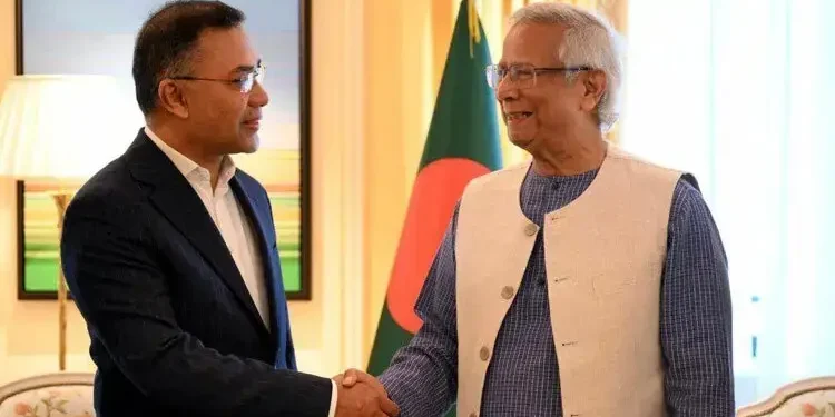 তারেক রহমানকে অভিনন্দন প্রধান উপদেষ্টার