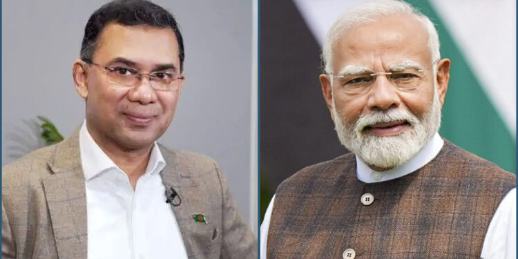 মোদি অভিনন্দন জানিয়েছেন তারেক রহমানকে